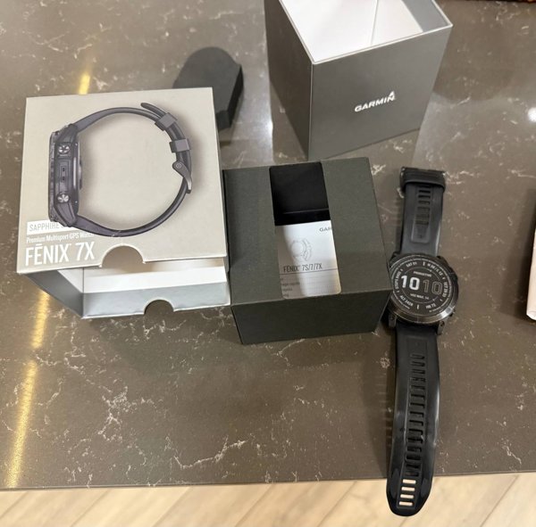 GARMIN FENIX 7X SAPPHIRE SOLAR