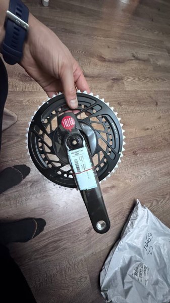 ДВУХСТОРОННЯЯ ЗВЕЗДА SRAM МОЩЕМЕТР С ШАТУНАМИ