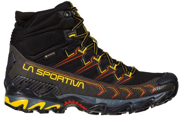 La Sportiva Кроссовки мужские La Sportiva Ultra Raptor II Mid Gtx Black/Yellow