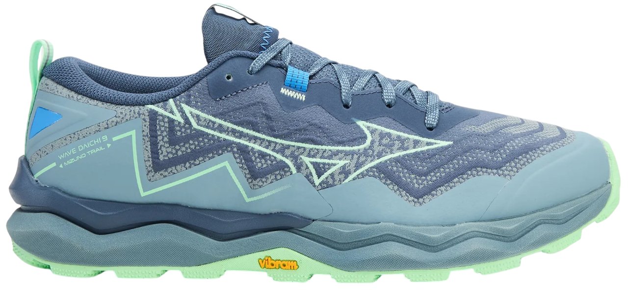 Mizuno Кроссовки мужские Mizuno Wave Daichi 9 Vintage Indigo/Neo Mint/Citade