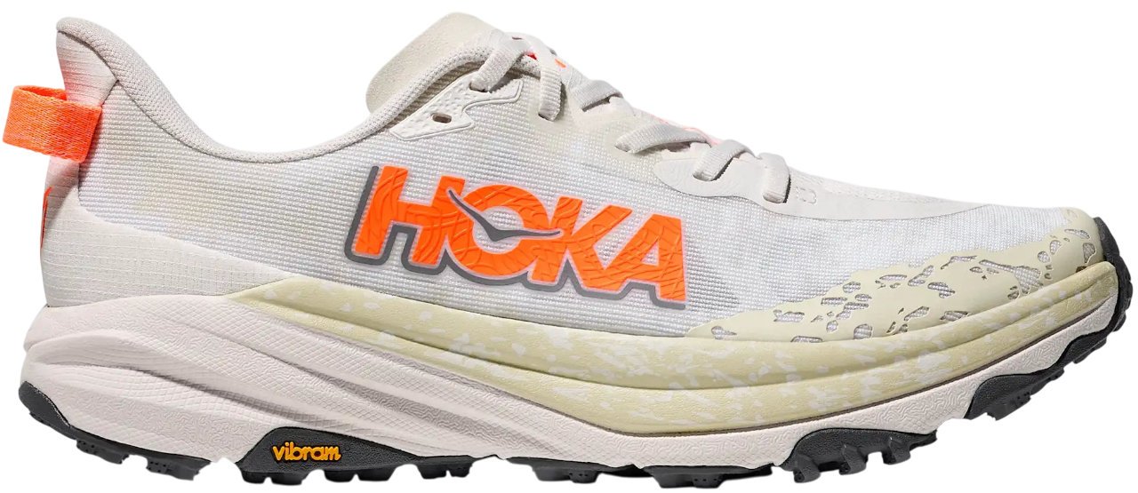 Hoka Кроссовки мужские Hoka Speedgoat 6 White/Neon Tangerine
