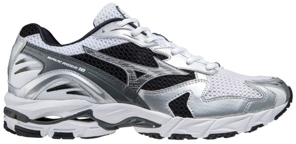 Mizuno Кроссовки Mizuno Wave Rider 10 White/Silver/Black