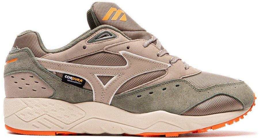 Mizuno Кроссовки Mizuno Contender Cordura Agave Green/Vintage Khaki/Vibrant Orange