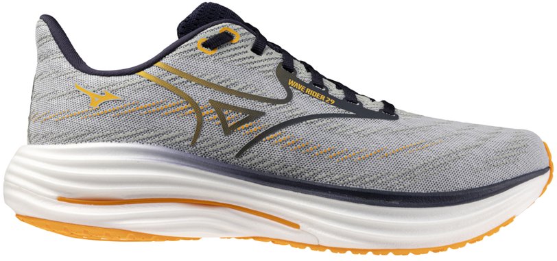 Mizuno Кроссовки мужские Mizuno Wave Rider 29 Harbor Mist/Baritone Blue/Tang
