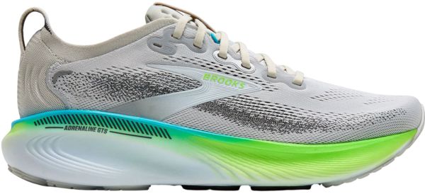 Brooks Кроссовки мужские Brooks Adrenaline Gts 25 Oyster/Green Gecko/Blue