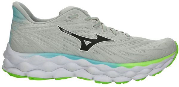 Mizuno Кроссовки мужские Mizuno Wave Sky 8 Nimbus Cloud/Black/Green Gecko