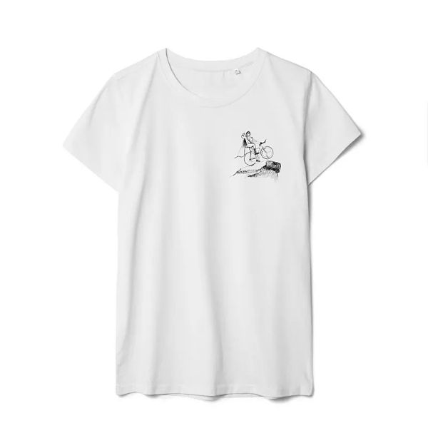 Футболка TopCycler WOM Медный всадник white