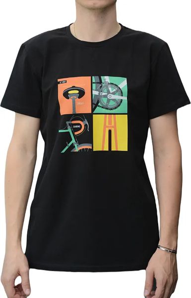 Футболка Муж TopCycler Le Velo black