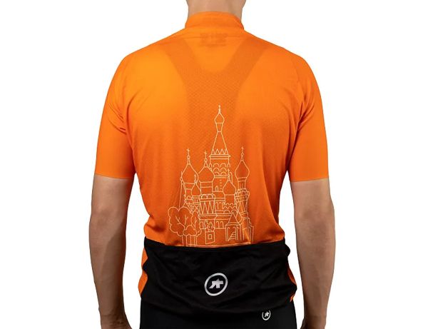 Джерси ASSOS TopCycler СОБОР Оранжевый