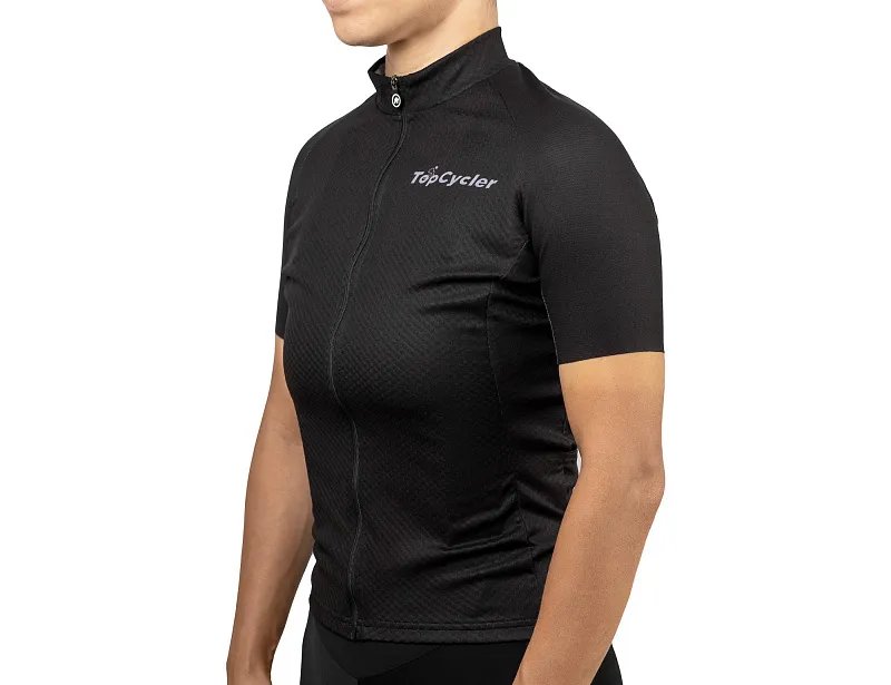 Джерси ASSOS WOM TopCycler СОБОР Черный