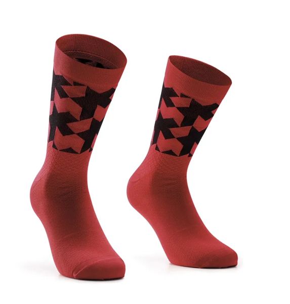 Носки ASSOS ASSOSOIRES Monogram Socks EVO vignacciaRed