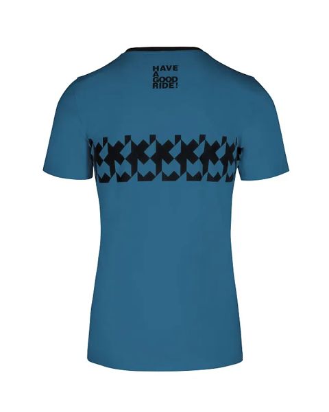 Футболка ASSOS SIGNATURE Summer T-Shirt - RS Griffe Adamant Blue