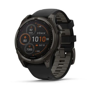 Garmin Fenix 8, 47 мм  Solar Sapphire