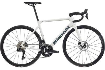 Велосипед шоссе Bianchi Sprint ICR 105 Di2 Disc 12sp (white - blue purple)