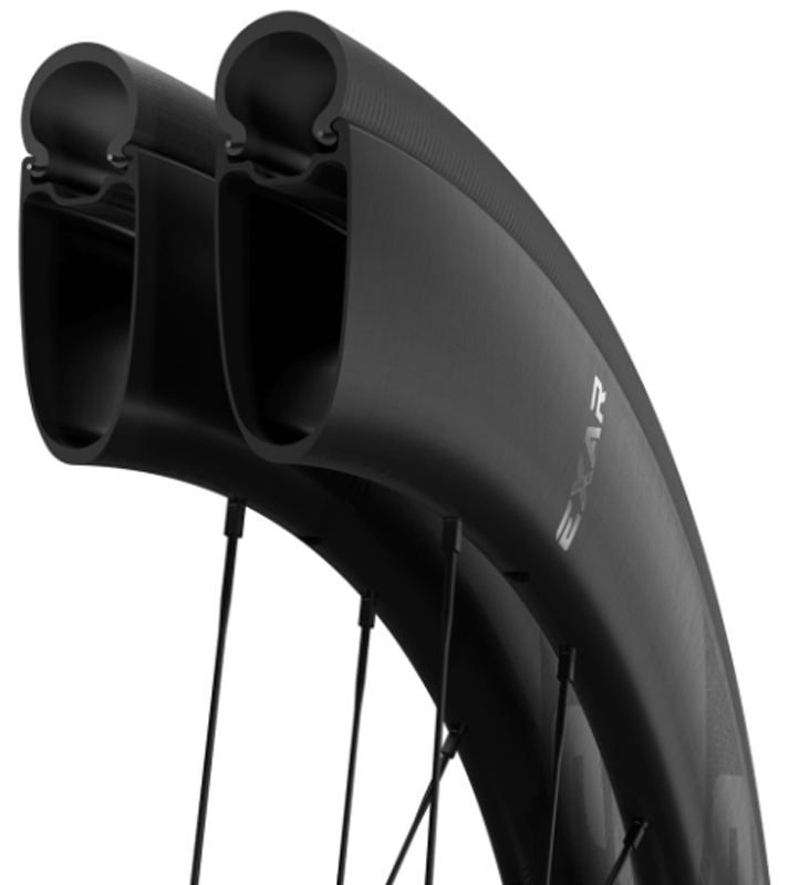 Колеса комплект 28" Exar DB58 Pro Clincher Disc Brake (ratchet)