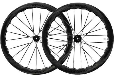 Колеса комплект 28" Elitewheels Drive Helix 57D CS Carbon Disck Brake (glossy marbl-black)