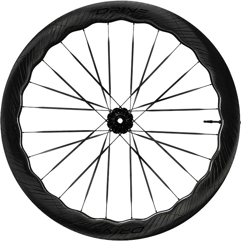 Колеса комплект 28" Elitewheels Drive Helix 57D CS Carbon Disck Brake (glossy marbl-black)