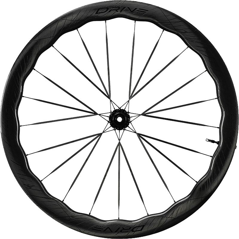 Колеса комплект 28" Elitewheels Drive Helix 57D CS Carbon Disck Brake (glossy marbl-black)