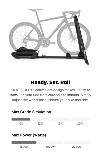 СТАНОК WAHOO KICKR ROLLR SMART