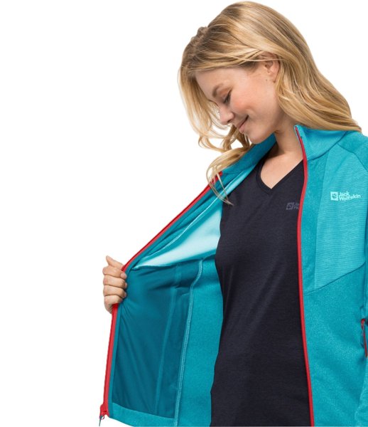 Jack Wolfskin kофта женская Blattsteig fz