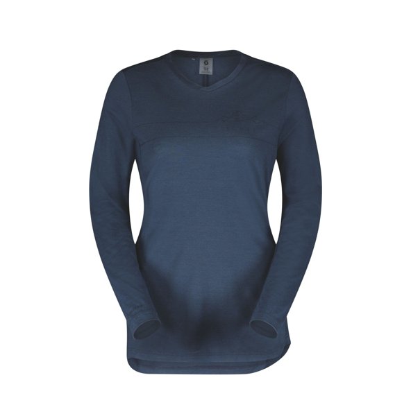 Scott футболка c дл.р. женская Defined merino