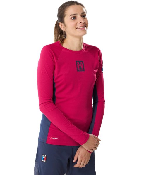 Millet футболка женская Tri sky ts ls