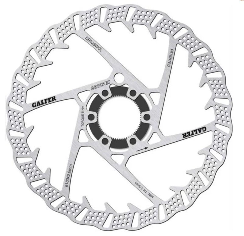 ТОРМОЗНОЙ ДИСК GALFER SHARK WAVE DB023WCL