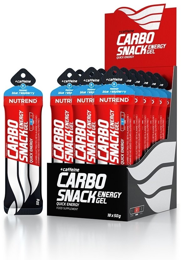Nutrend гель саше carbosnack with caffeine