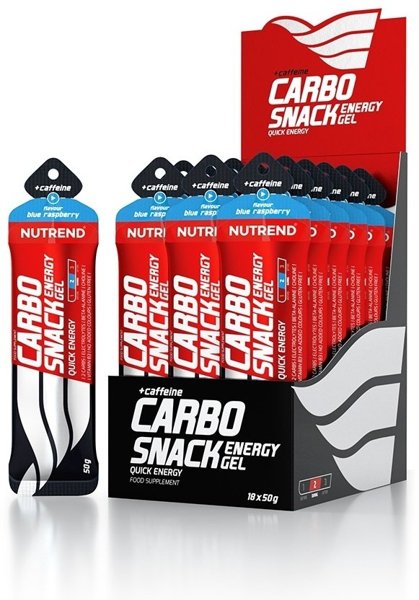 Nutrend гель саше carbosnack with caffeine