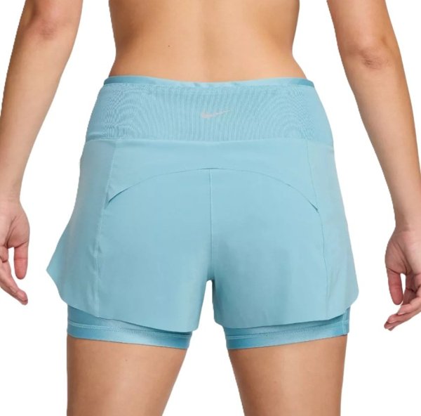 Nike шорты женские SWIFT DF MR 3IN 2N1 SHORT