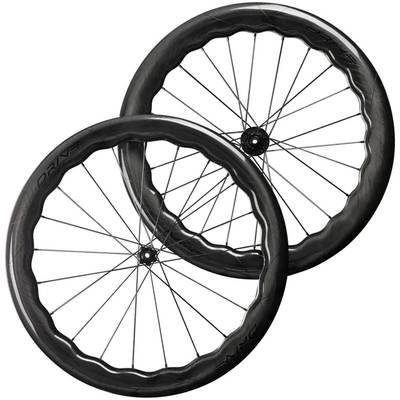 Колеса комплект 28" Elitewheels Drive Helix 68D SS Carbon Disck Brake (glossy marbl-black)