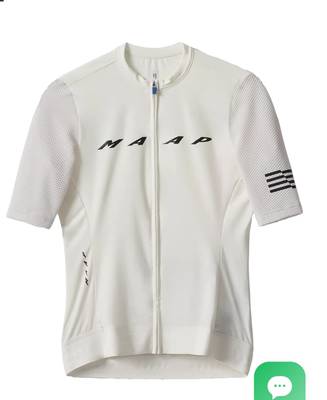ДЖЕРСИ MAAP EVADE PRO BASE JERSEY 2.0 МУЖСКАЯ БЕЛАЯ M