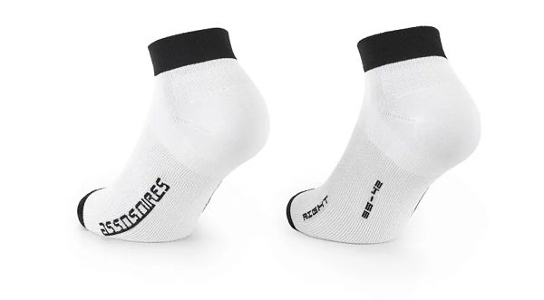 Носки ASSOS RS Socks SUPERLEGER low White Series